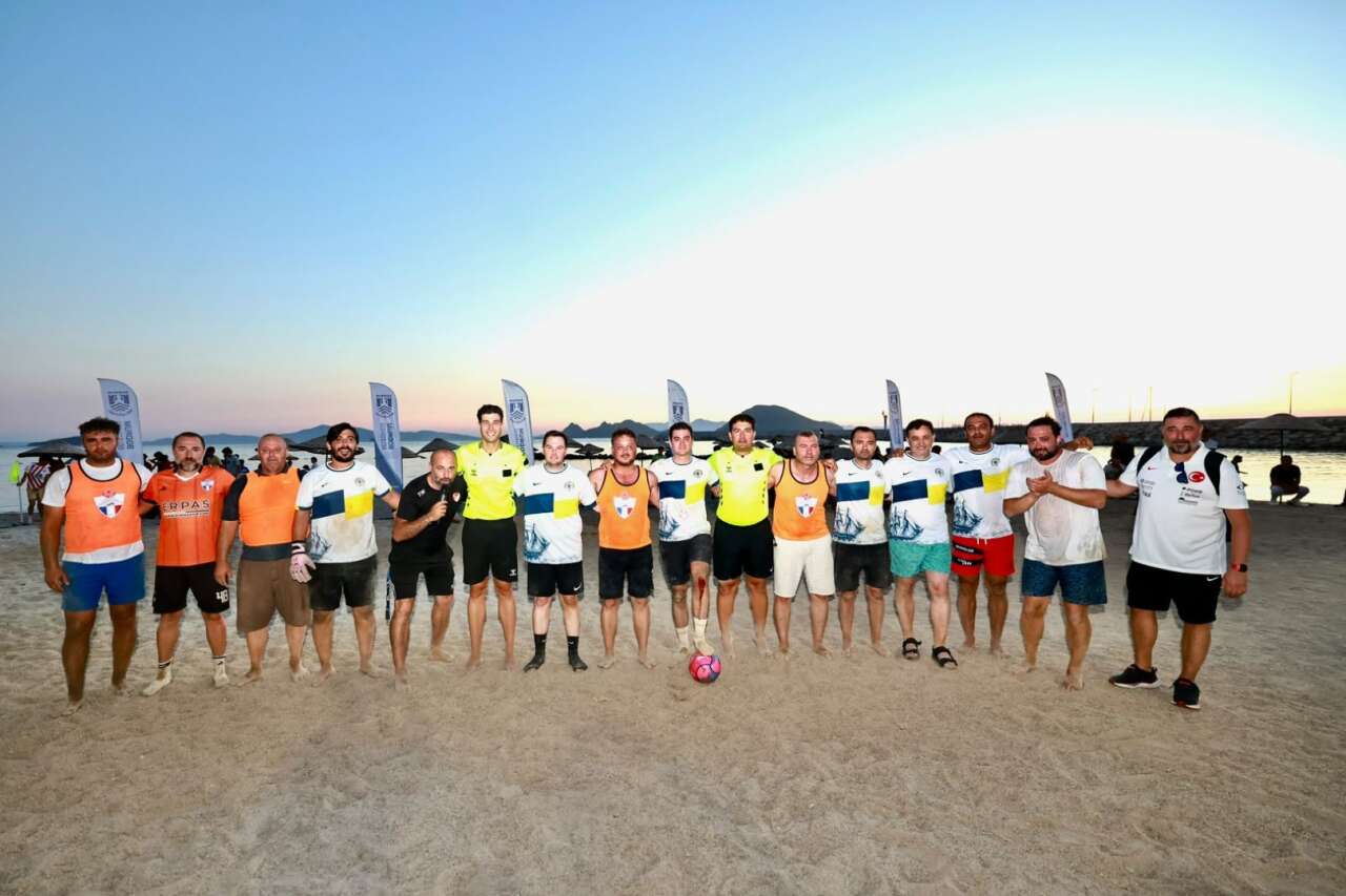 Bodrum'da 1.⁠ ⁠Günbatımı Plaj Futbol Şenliği Sona Erdi 2
